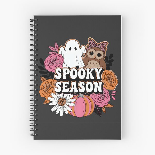 Item preview, Spooky Season Owl & Ghost and Retro Floral Halloween designed and sold by MvuuStudio.