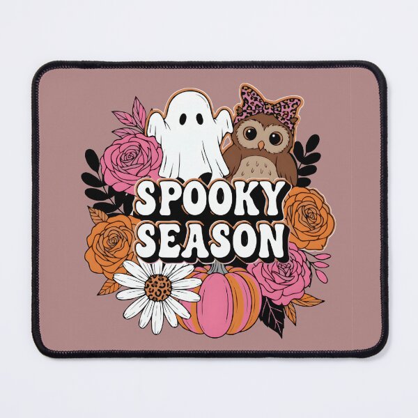 Item preview, Spooky Season Owl & Ghost and Retro Floral Halloween designed and sold by MvuuStudio.