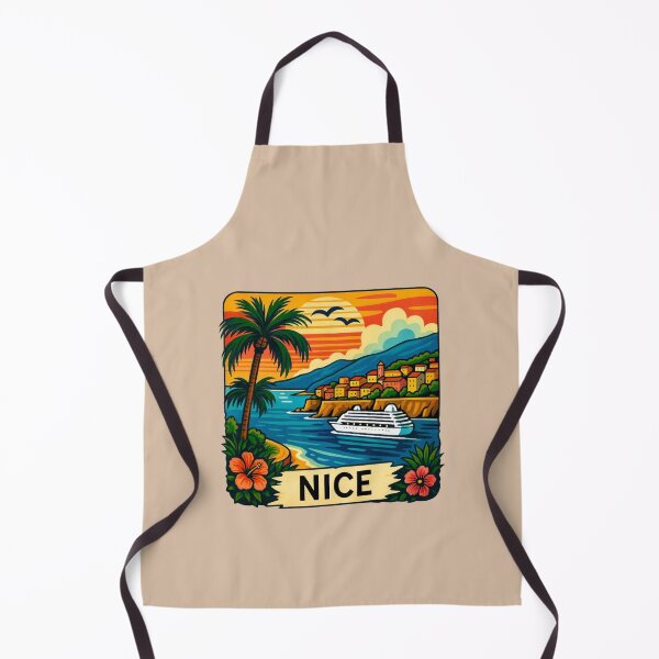 Item preview, Nice, France -- Coastal Cruise View designed and sold by Myra365Art.