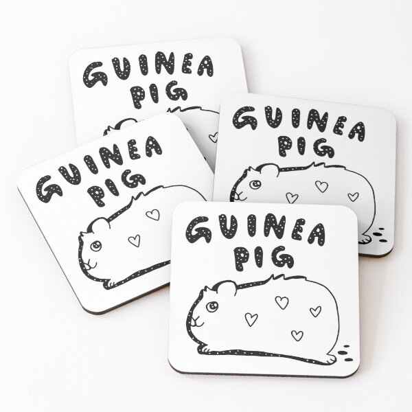 Item preview, Guinea Pig Ink Illustration – Minimalist Black and White Art designed and sold by Spotted Doodles.