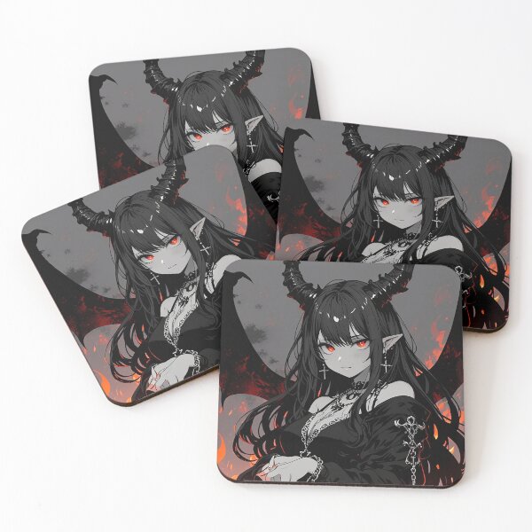 Item preview, frontal demon girl designed and sold by elvisart25.
