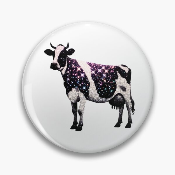 Item preview, Glitter Holstein Cow designed and sold by TheAnimalZ00.