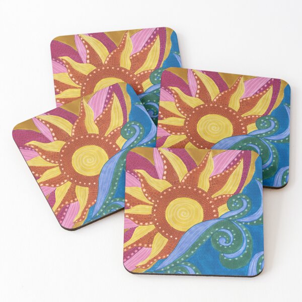 Item preview, Zen Sunrise Waves designed and sold by Bright_Sprites_Creative.