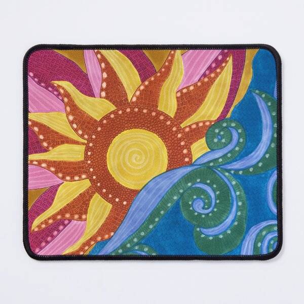 Item preview, Zen Sunrise Waves designed and sold by Bright_Sprites_Creative.