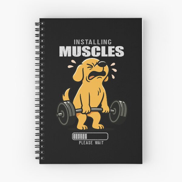 Item preview, Funny Labrador Installing Muscles Deadlift Workout Fitness Mom Dad Kids designed and sold by rafaeltto.