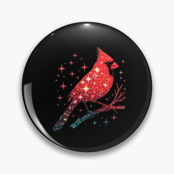 Item preview, Glitter Red Cardinal Bird designed and sold by TheAnimalZ00.