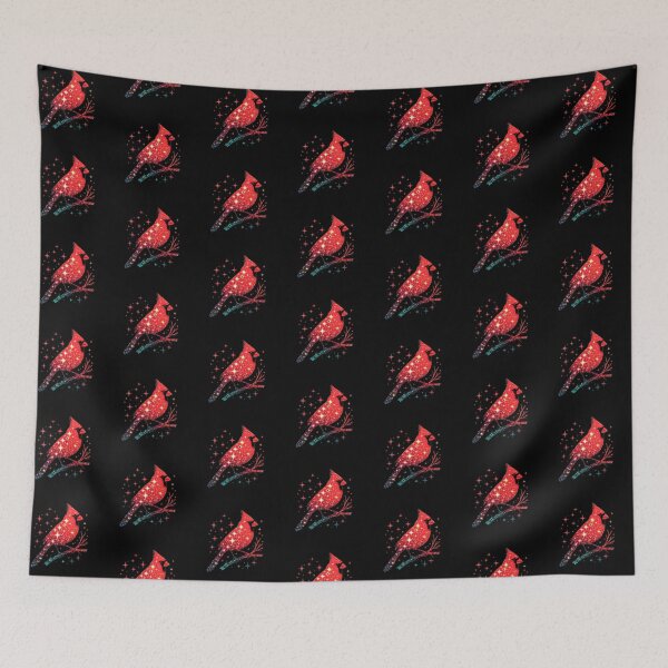 Item preview, Glitter Red Cardinal Bird designed and sold by TheAnimalZ00.