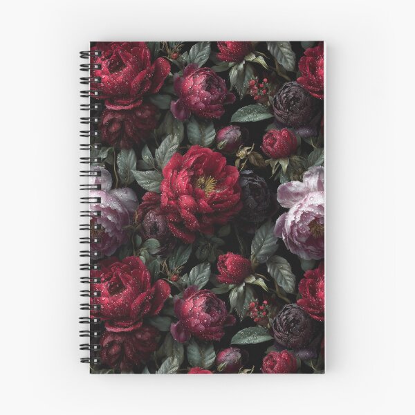 Item preview, Gothic Romance Dark Floral Pattern designed and sold by Prismatect.