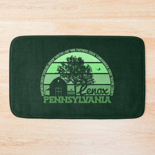 Item preview, Lenox Pennsylvania Sunset Retro Vintage Local Pride Logo designed and sold by CRHPOD20.