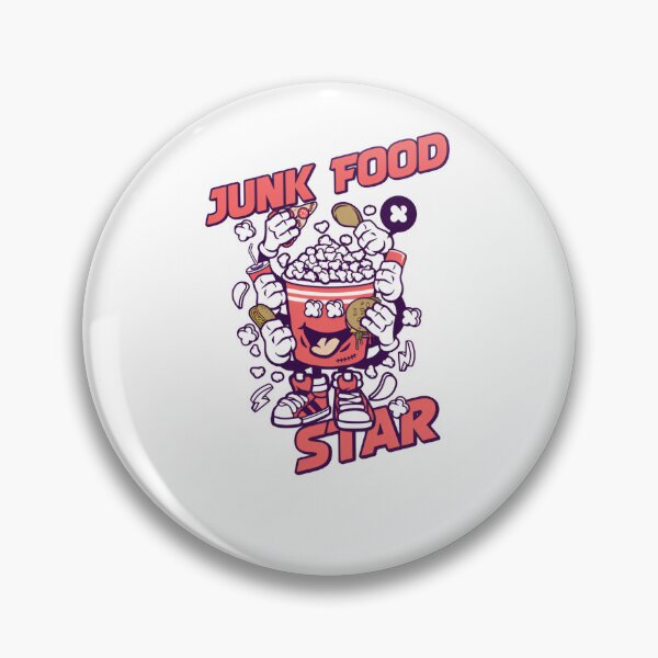 Item preview, Junk Food Star designed and sold by NXTRNDUSA2025.