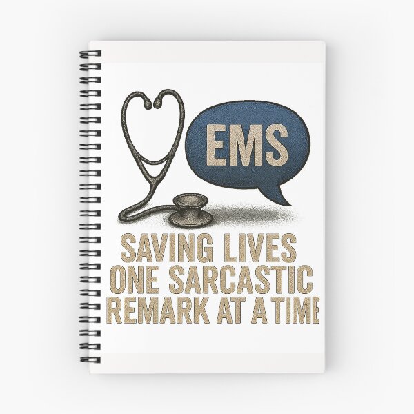 Item preview, Saving lives one sarcastic remark at a time designed and sold by ES Dark & Funny.
