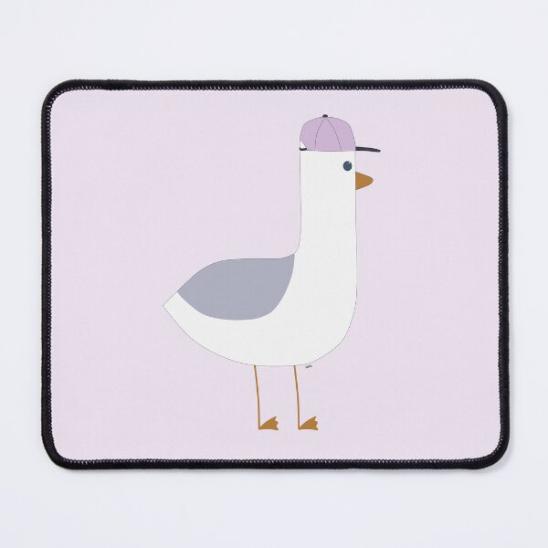 Item preview, Seagull Wearing a Baseball Hat designed and sold by RMK Creative.