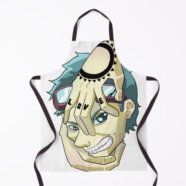 Item preview, Anime-Style Character with Hand Gesture and "LOVE" Tattoo designed and sold by MaykoHGP.