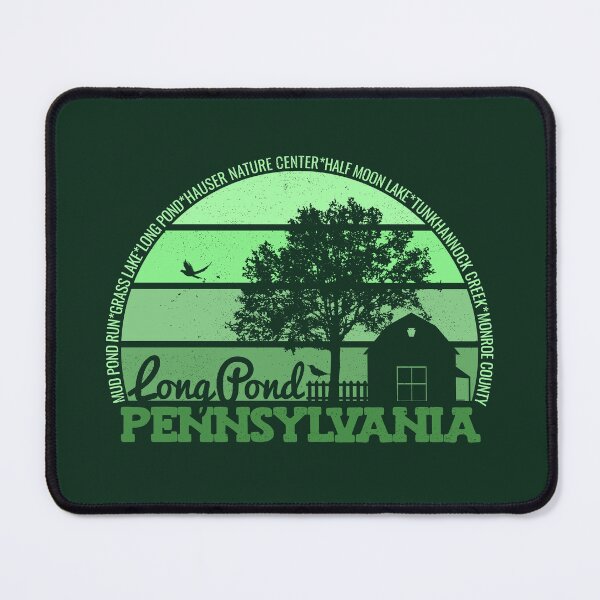 Item preview, Long Pond Pennsylvania Sunset Retro Vintage Local Pride Logo designed and sold by CRHPOD20.