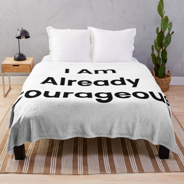Item preview, I Am Already Courageous designed and sold by The Winning Formula™ Prints.