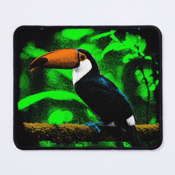 Item preview, Toco Toucan Art in the Form of Nature designed and sold by BrazilWildArt.