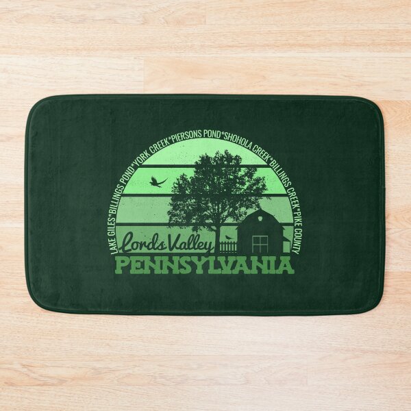 Item preview, Lords Valley Pennsylvania Sunset Retro Vintage Local Pride Logo designed and sold by CRHPOD20.