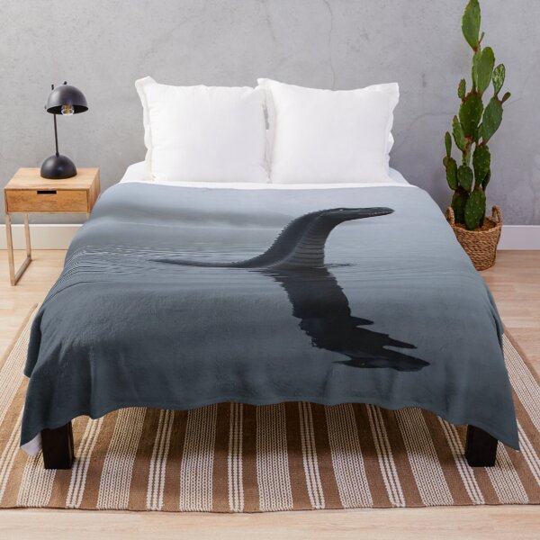 Item preview, Realistic Loch Ness Monster in Foggy Morning Lake – High-Resolution Natural Fantasy Artwork designed and sold by Emmachenn / WineDronk Shop.