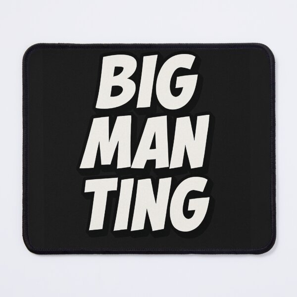Item preview, BIG MAN TING | UK Slang Comic Text Tee designed and sold by ViralByDesign.