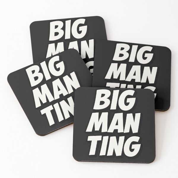 Item preview, BIG MAN TING | UK Slang Comic Text Tee designed and sold by ViralByDesign.