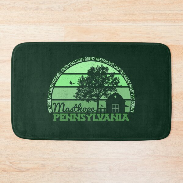 Item preview, Masthope Pennsylvania Sunset Retro Vintage Local Pride Logo designed and sold by CRHPOD20.