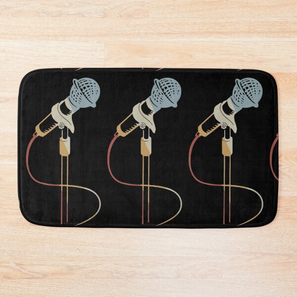 Item preview, Retro Microphone Artwork – Minimalist Vintage Music & Stage Vibe designed and sold by JayceTucker89.