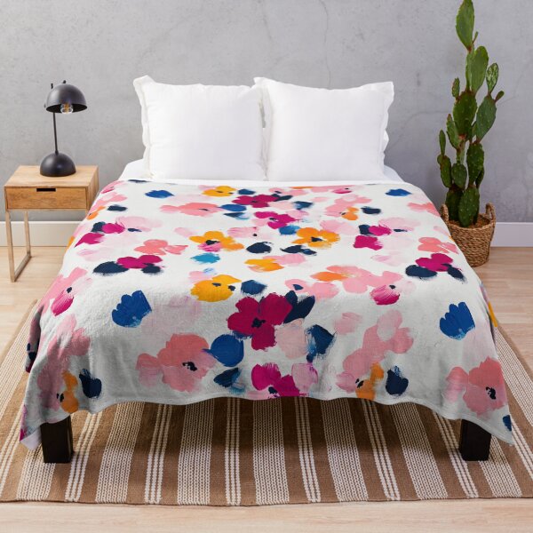 Item preview, Abstract Painterly Floral Pattern designed and sold by Prismatect.