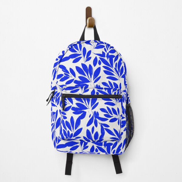 Item preview, Minimalist Blue Botanical Leaf Pattern designed and sold by Prismatect.