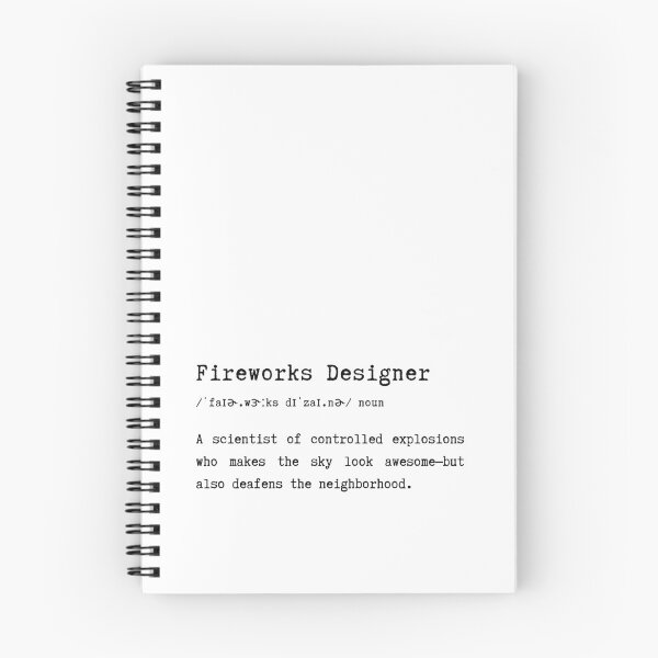 Item preview, Fireworks Designer Funny Job Quote designed and sold by HasHs.
