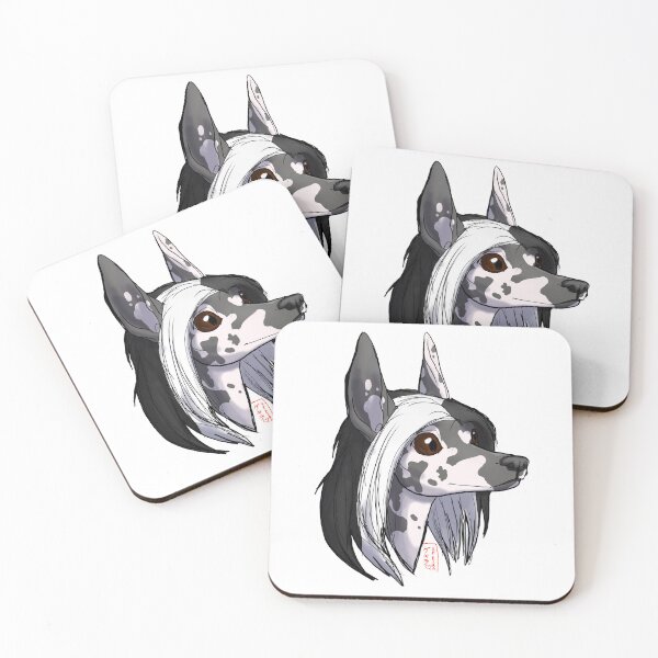 Item preview, Chinese Crested Hairless Black and White designed and sold by Kekira.