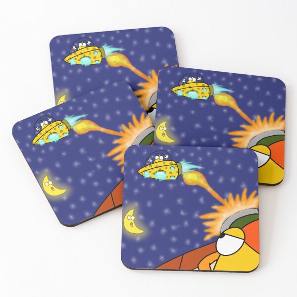 Item preview, The Potato Guy Explodes the Alien Chesse designed and sold by Doragonchimu.