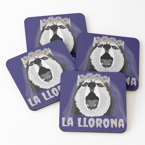 Item preview, La Llorona Husky designed and sold by EsjCreative.