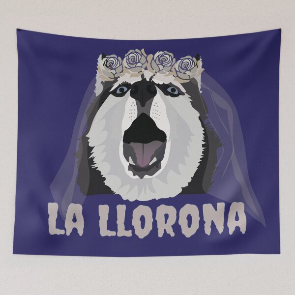 Item preview, La Llorona Husky designed and sold by EsjCreative.