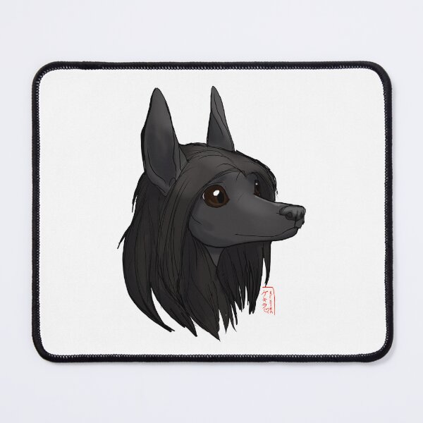 Item preview, Chinese Crested Powderpuff Black designed and sold by Kekira.