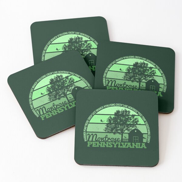 Item preview, Montrose Pennsylvania Sunset Retro Vintage Local Pride Logo designed and sold by CRHPOD20.