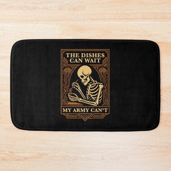 Item preview, The Dishes Can Wait My Army Can't Funny Miniature Painting designed and sold by pixeptional.