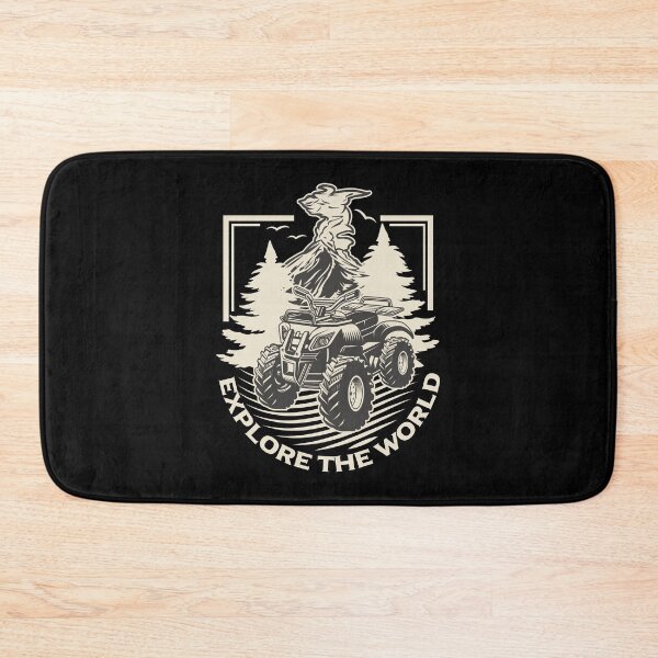 Item preview, Explore the World – ATV Off-Road Mountain Adventure Outdoor Riding Design designed and sold by DIRTYSKETCHH.