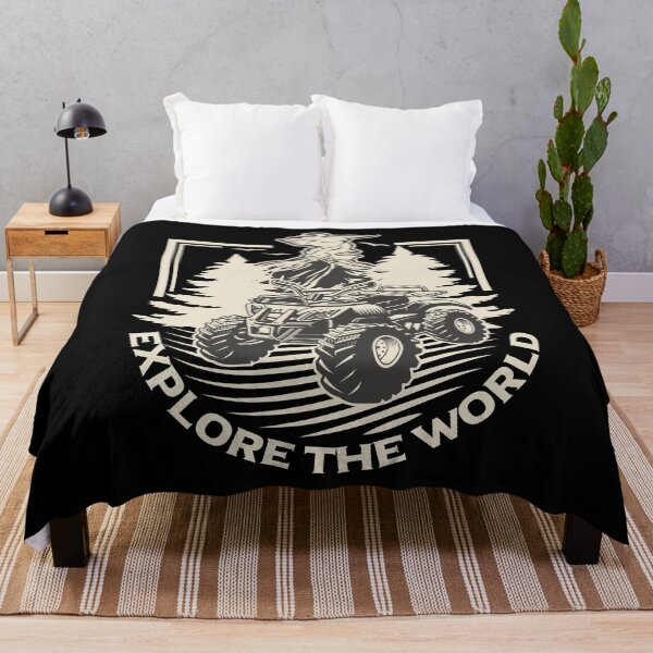 Item preview, Explore the World – ATV Off-Road Mountain Adventure Outdoor Riding Design designed and sold by DIRTYSKETCHH.
