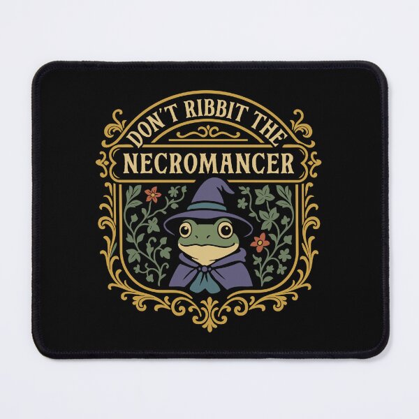 Item preview, Don't Ribbit the Frog Necromancer Funny Fantasy designed and sold by pixeptional.