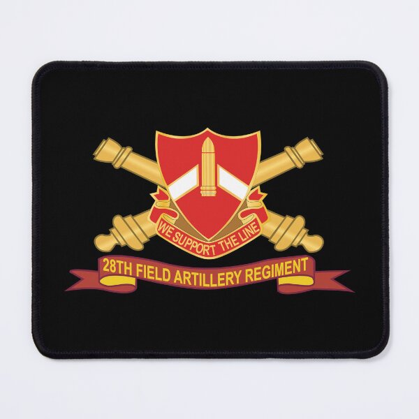 Item preview, Army - 28th Field Artillery Regiment w Br - Ribbon X 300 designed and sold by Military Insignia Products.
