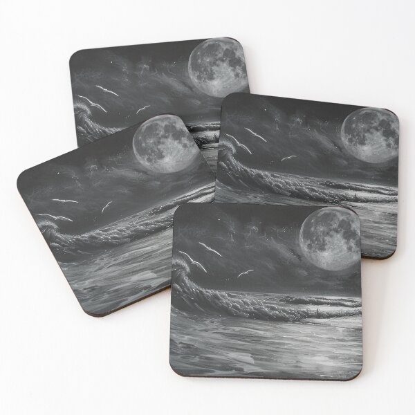 Item preview, Moonlit Midnight Wave designed and sold by ArgentoArt.