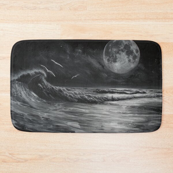 Item preview, Moonlit Midnight Wave designed and sold by ArgentoArt.