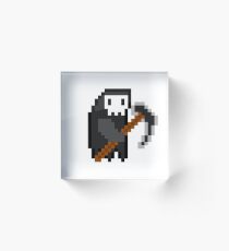 Cute Reaper Acrylic Block