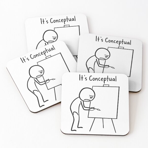Item preview, funny art Minimal Effort Masterpiece designed and sold by Uglyandcute.