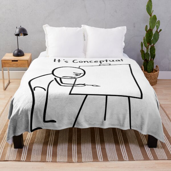 Item preview, funny art Minimal Effort Masterpiece designed and sold by Uglyandcute.