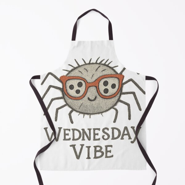 Item preview, Wednesday Vibe – Minimal Pop Culture Badge Tee/Hoodie designed and sold by TONSNAP.