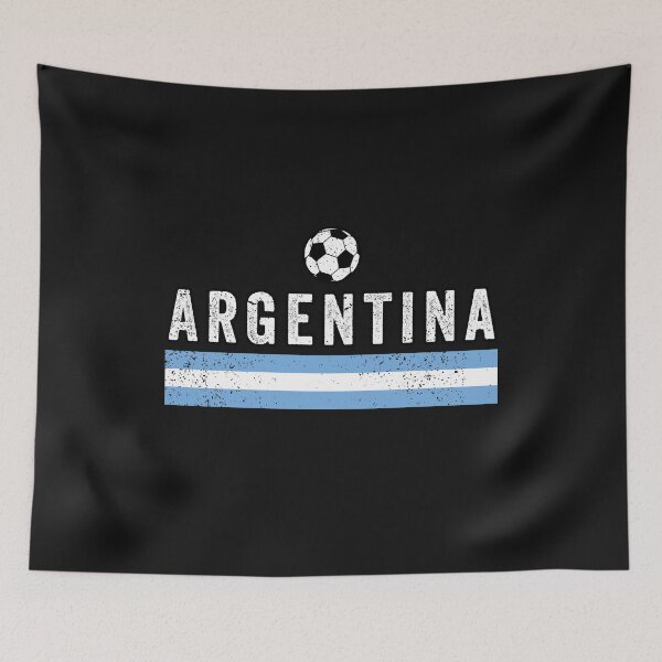 Item preview, SOCCER TEAMS FLAG LINES - ARGENTINA - Fans and Teams for Men and Women T-shirt designed and sold by wallsandpatts.