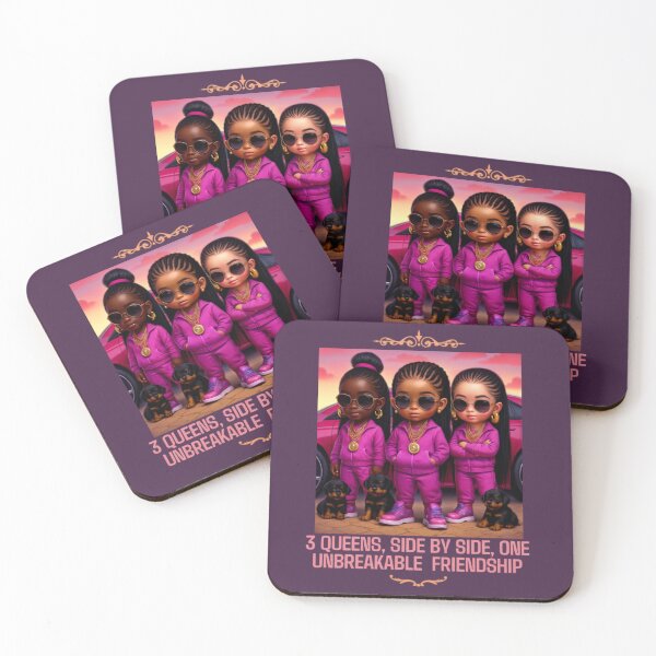 Item preview, 3 Queens, Side By Side, One Unbreakable Friendship designed and sold by 1st Choice Design.