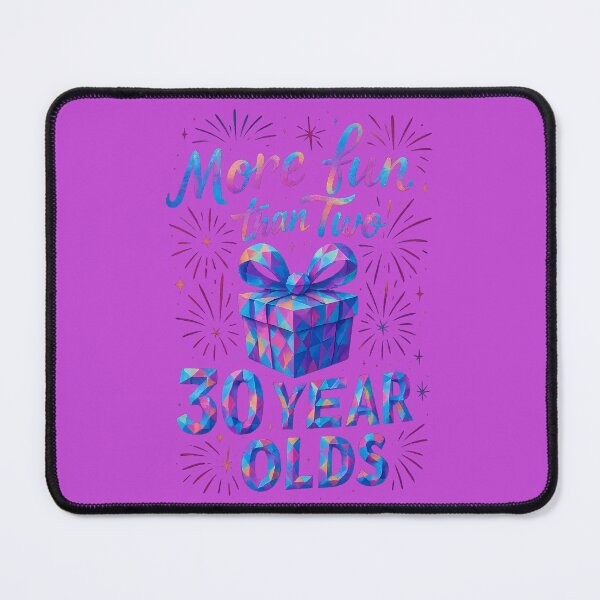 Item preview, Funny Birthday Gift – More Fun Than Two 30 Year Olds designed and sold by LunaSpellStudio.