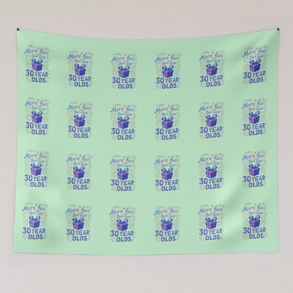 Item preview, Funny Birthday Gift – More Fun Than Two 30 Year Olds designed and sold by LunaSpellStudio.